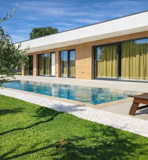 Moderní vila na Istrii