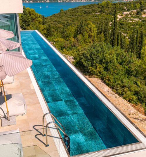 Vila na ostrove Korčula